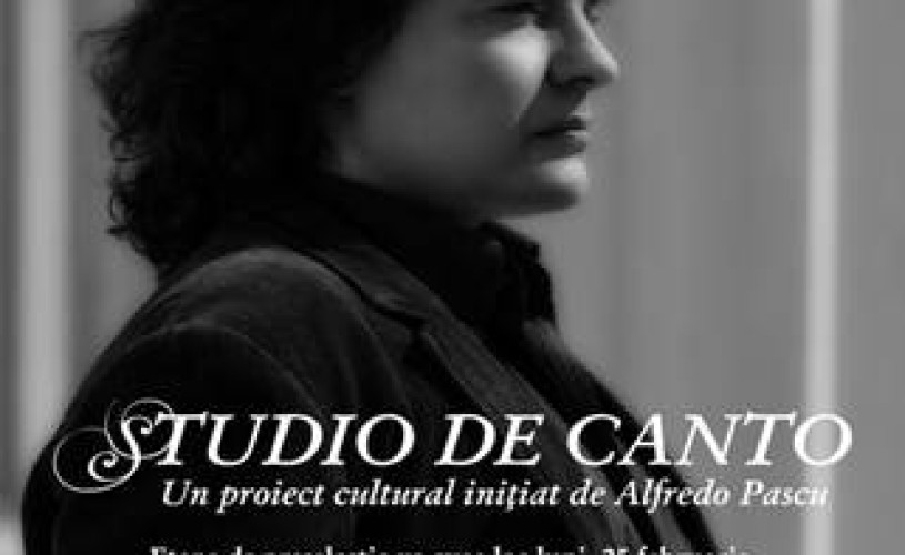 Preselecṭie pentru Studioul de Canto al tenorului Alfredo Pascu
