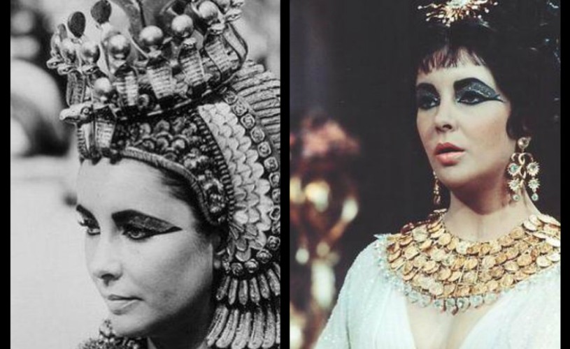 VIDEO Bijuteriile şi un ornament pentru cap purtat de Liz Taylor în filmul „Cleopatra“ vor fi scoase la licitaţie