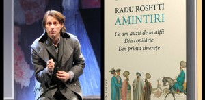 Marius Manole va lectura din romanul lui Radu Rosetti la seara specială de la Librăria Humanitas de la Cişmigiu