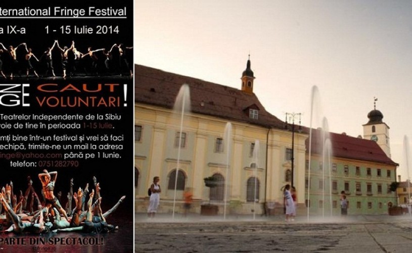 Sibiu International Fringe Festival, între 1 şi 15 iulie