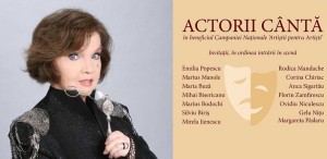 Margareta Paslaru, lansare CD de autor - „Actorii cântă”