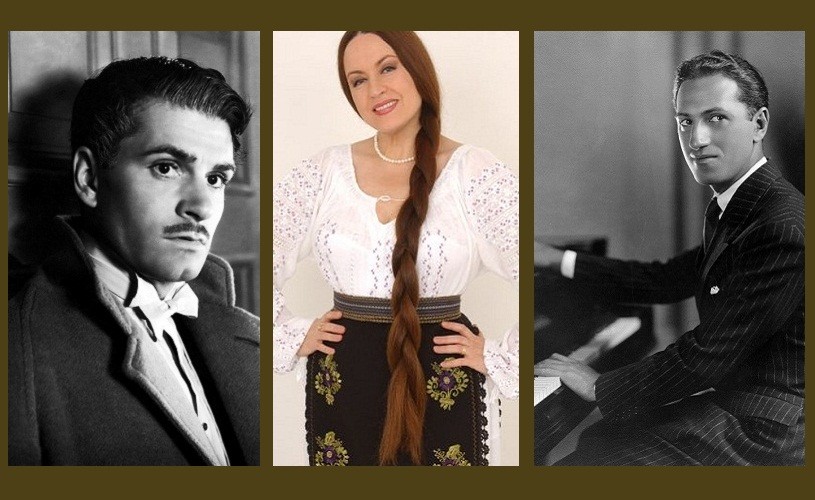 George Gershwin, Maria Dragomiroiu & Laurence Olivier