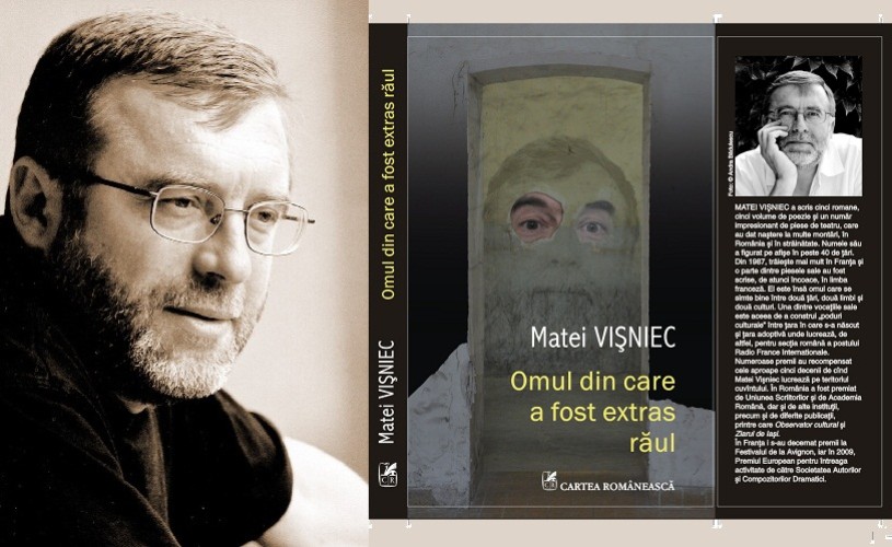 Matei Visniec îşi lansează cartea „Omul din care a fost extras rǎul” la Sibiu