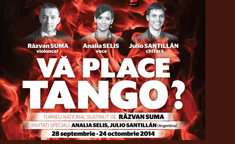Va place tango? 13 concerte în 12 oraşe din România
