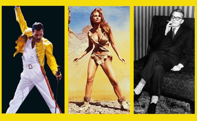 Freddie Mercury, Raquel Welch, Dmitri Șostacovici…
