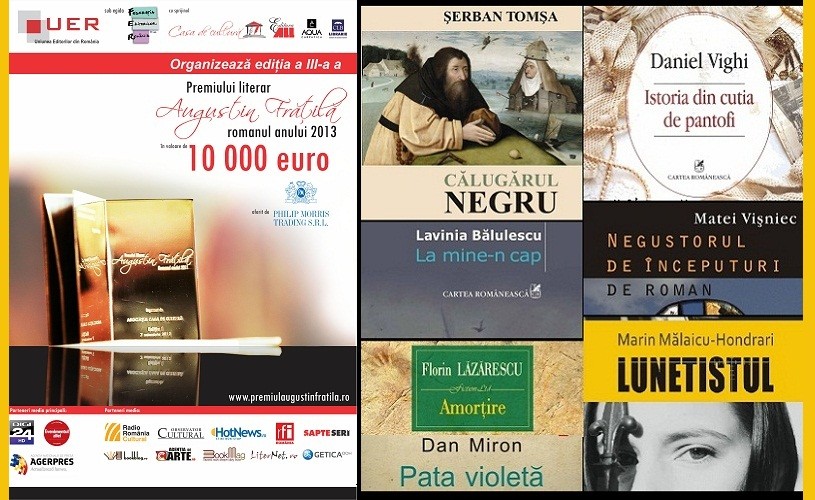Premiul literar „Augustin Frăţilă” – 65 de romane şi un premiu de 10.000 de euro