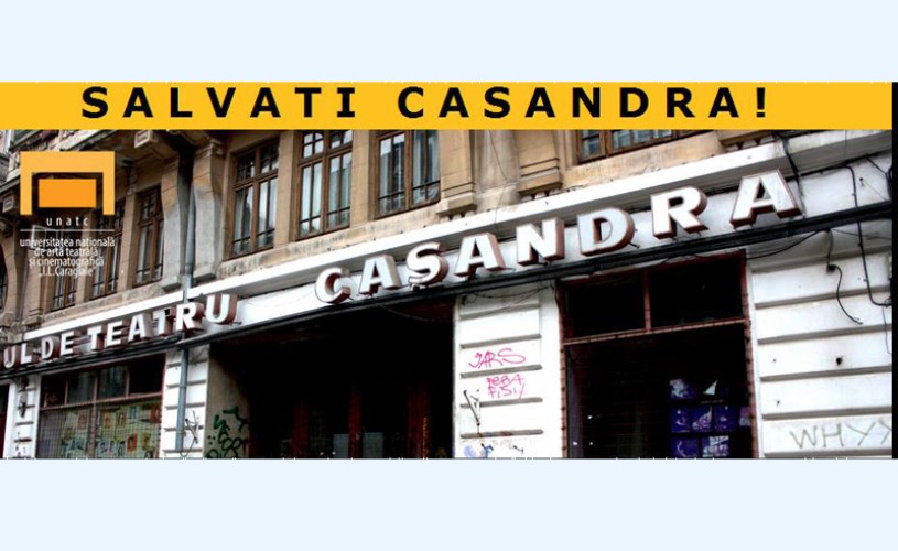 UNATC vrea să salveze Studioul de Teatru Casandra