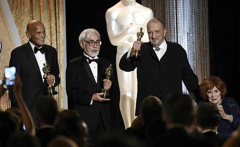 Harry Belafonte şi Hayao Miyazaki, Oscaruri onorifice