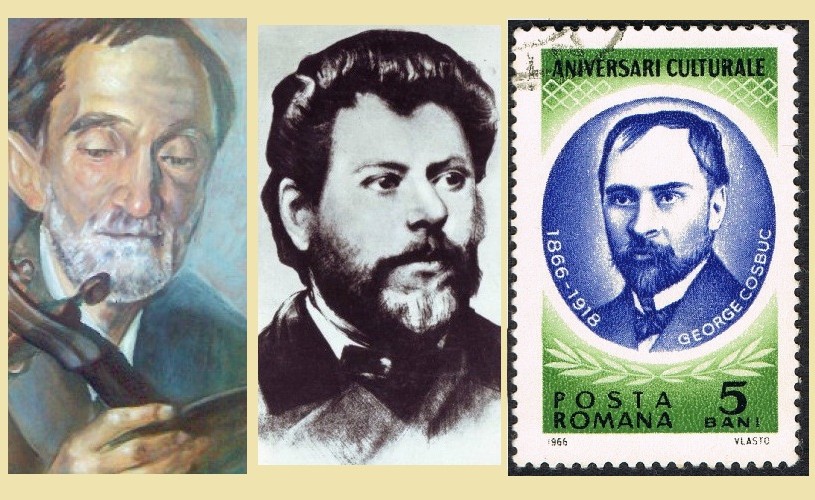 Bacovia, Creangă, Coşbuc şi Alecsandri, pe timbrele româneşti