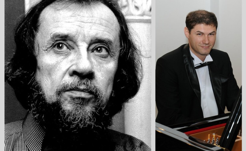 Compozitorul Sabin Păutza și pianistul Lucian Velciu – concert la Sala Radio