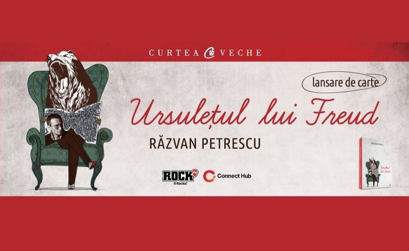 Razvan Petrescu îşi lansează  “Ursulețul lui Freud”