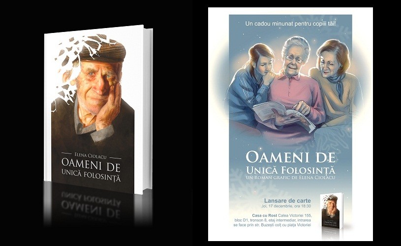 Oameni de unică folosință – roman grafic despre Alzheimer