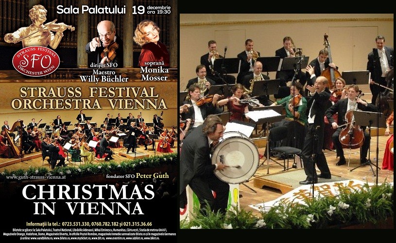 Crăciun de poveste cu Strauss Festival Orchestra Vienna