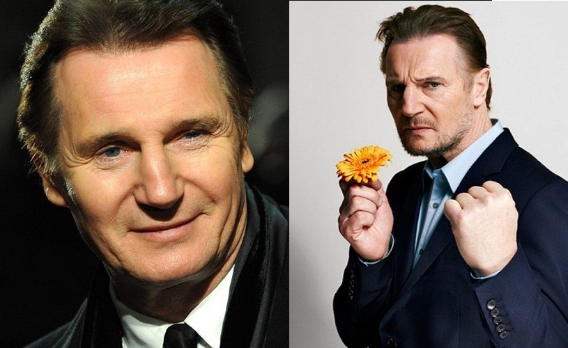 Liam Neeson, femeile şi florile proaspete