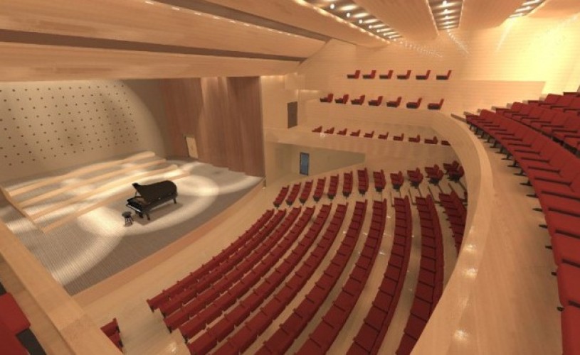Sală nouă de concerte în București. 2.400 de locuri, 55 de milioane de euro
