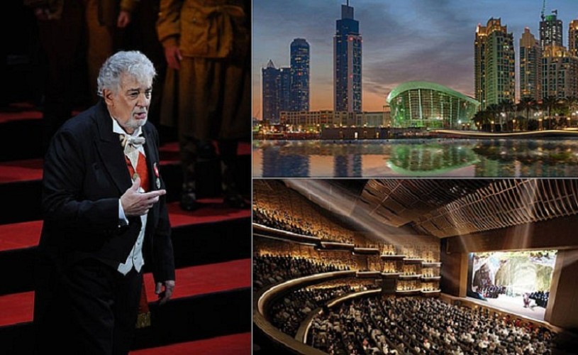 Placido Domingo inaugurează Opera din Dubai