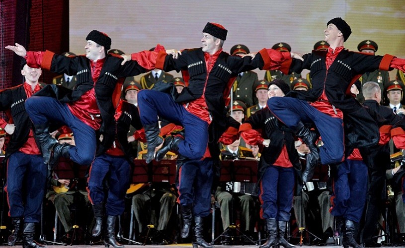 Corul Armatei Roșii,  primul concert după accidentul de avion