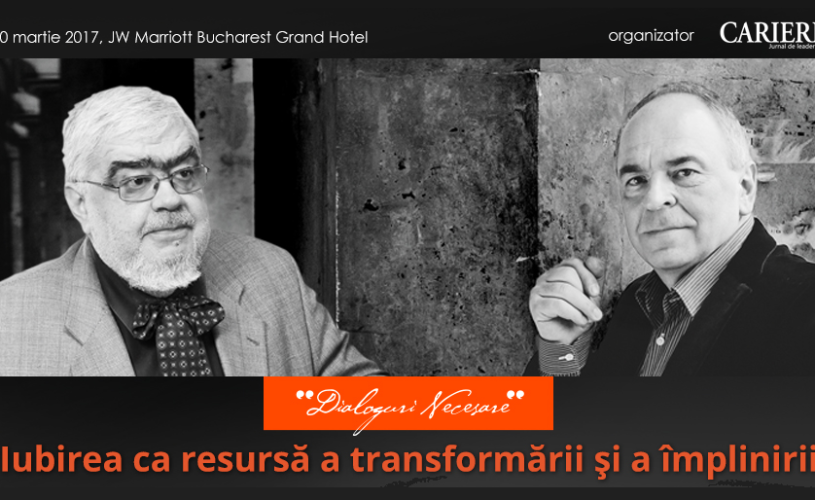 Iubirea ca resursă a transformării şi a împlinirii – O întâlnire cu Andrei Pleşu și Gabriel Liiceanu