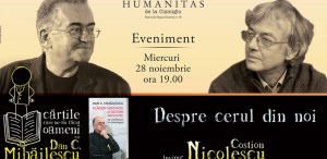 Dan C. Mihăilescu în dialog cu Costion Nicolescu -