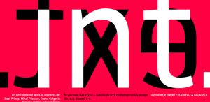 „INT. EXT.”, un spectacol-manifest despre condiția artistului în pandemie, LIVE în vitrinele Galateca