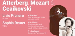 Liviu Prunaru (vioară) și Sophia Reuter (violă): doi invitați extraordinari pe scena Sălii Radio