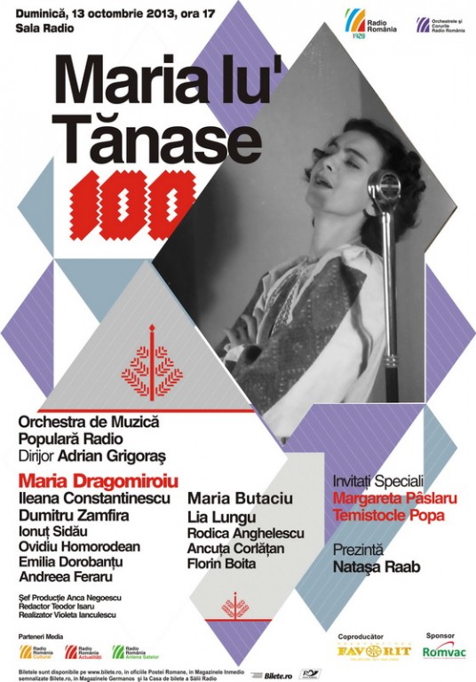 Centenar Maria Tanase