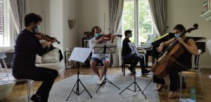 Concert al bursierilor SoNoRo Interferențe 2020, la Castelul Cantacuzino din Bușteni