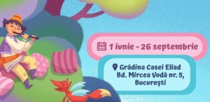 Teatrul Ion Creangă celebrează 1 iunie cu un program #VăraTIC în grădina Casei Eliad
