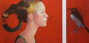 Expoziția „Serenity” a artistei Dorina Mocan, vernisată la sediul ICR Stockholm