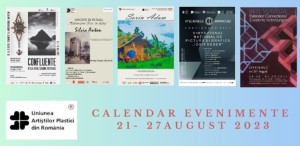 Uniunea Artiștilor Plastici din România propune noi manifestări vizuale care vor debuta în săptămâna 21 -27 august.