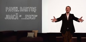 Actorul Pavel Bartoș va juca pentru prima dată rolul lui Decebal Necșulescu din piesa „...Escu”