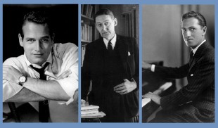Paul Newman, T.S. Eliot, George Gershwin