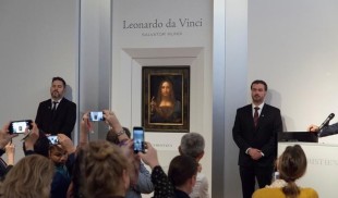 „Salvator Mundi” a devenit cel mai scump tablou din istoria vânzărilor de artă