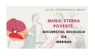 Moda, eterna poveste. Bucureștiul secolului XIX. Conferință online la Muzeul Hărților