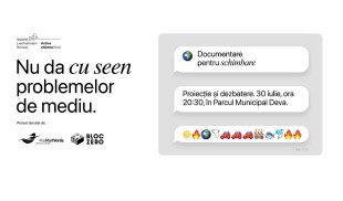 Asociațiile MaiMultVerde și Bloc Zero lansează proiectul „Documentare pentru Schimbare”
