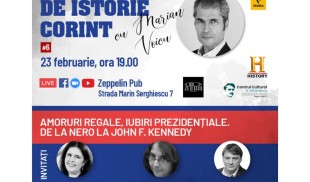 Amante celebre, sub lupă la Clubul de Istorie Corint