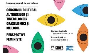 Lansare raport de cercetare „Consumul cultural al tinerilor și tinerelor din orașele mici și mijlocii. Perspective feministe”