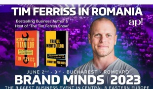 Tim Ferriss vine la Brand Minds 2023