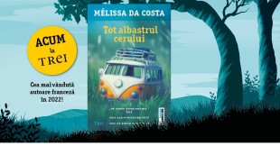 „Tot albastrul cerului” de Mélissa Da Costa, un roman de debut care atrage atenția