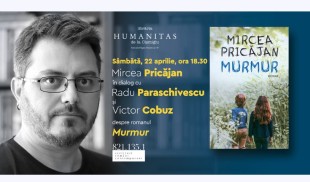 Mircea Pricăjan în dialog cu Radu Paraschivescu și Victor Cobuz despre romanul „Murmur”