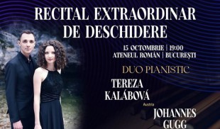 Recital Extraordinar de DUO PIANISTIC în deschiderea Concursului Internațional de Duo „Suzana Szörenyi” 2023