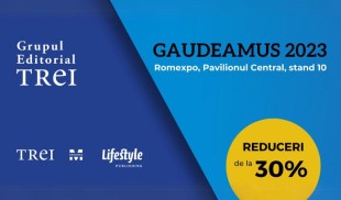 Grupul Editorial TREI vă așteaptă la Târgul de Carte GAUDEAMUS 2023