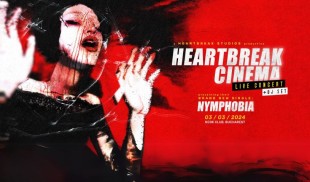 Trupa Heartbreak Cinema lansează, printr-un concert, primul single din acest an – „Nymphobia”