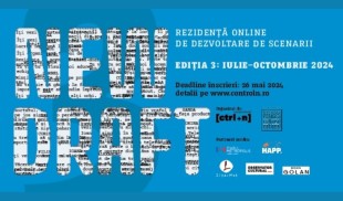 Înscrieri deschise pentru rezidența de dezvoltare de scenarii New Draft #3