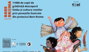 11000 de copii de grădiniță descoperă limba și cultura romilor prin poveștile ilustrate din proiectul Bare Rroma