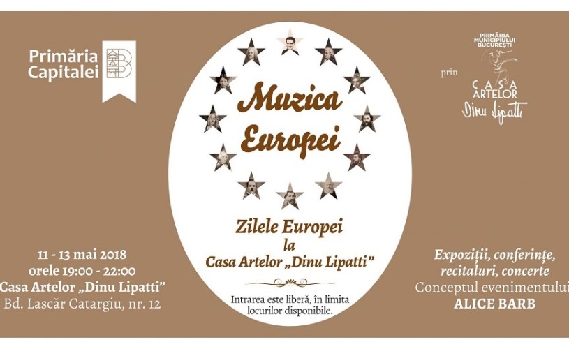 Symphactory Orchestra și dirijorul Tiberiu Soare, concert de Ziua Europei la Casa Artelor „Dinu Lipatti”