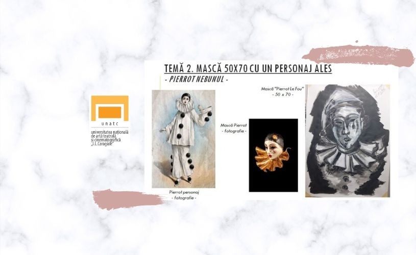 VIDEO Masca – Atelier de creație la UNATC