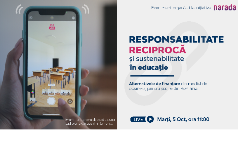 Narada anunță lansarea HartaEdu, proiect unic pentru educaţia din România