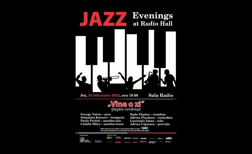 Șlagăre românești în sonorități de jazz la Sala Radio