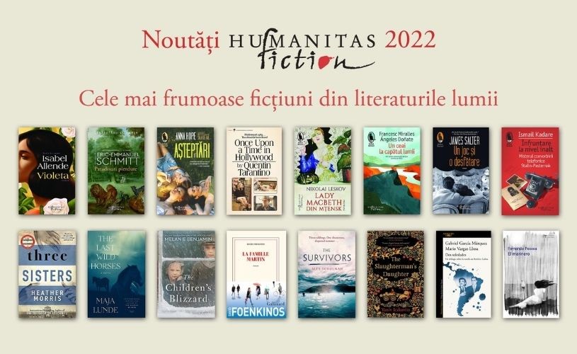 Noutățile Editurii Humanitas Fiction iarnă-primăvară 2022